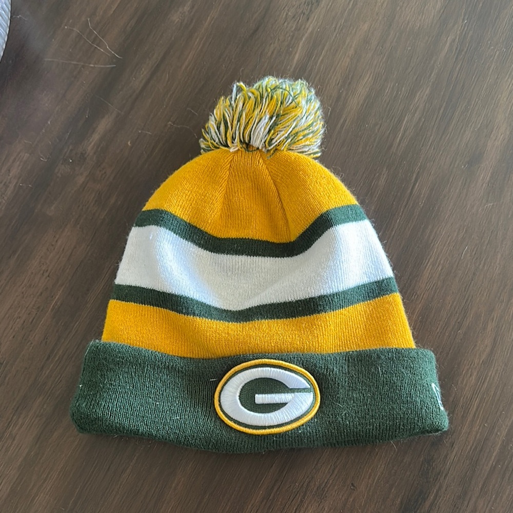 Green Bay Packers Pom Beanie